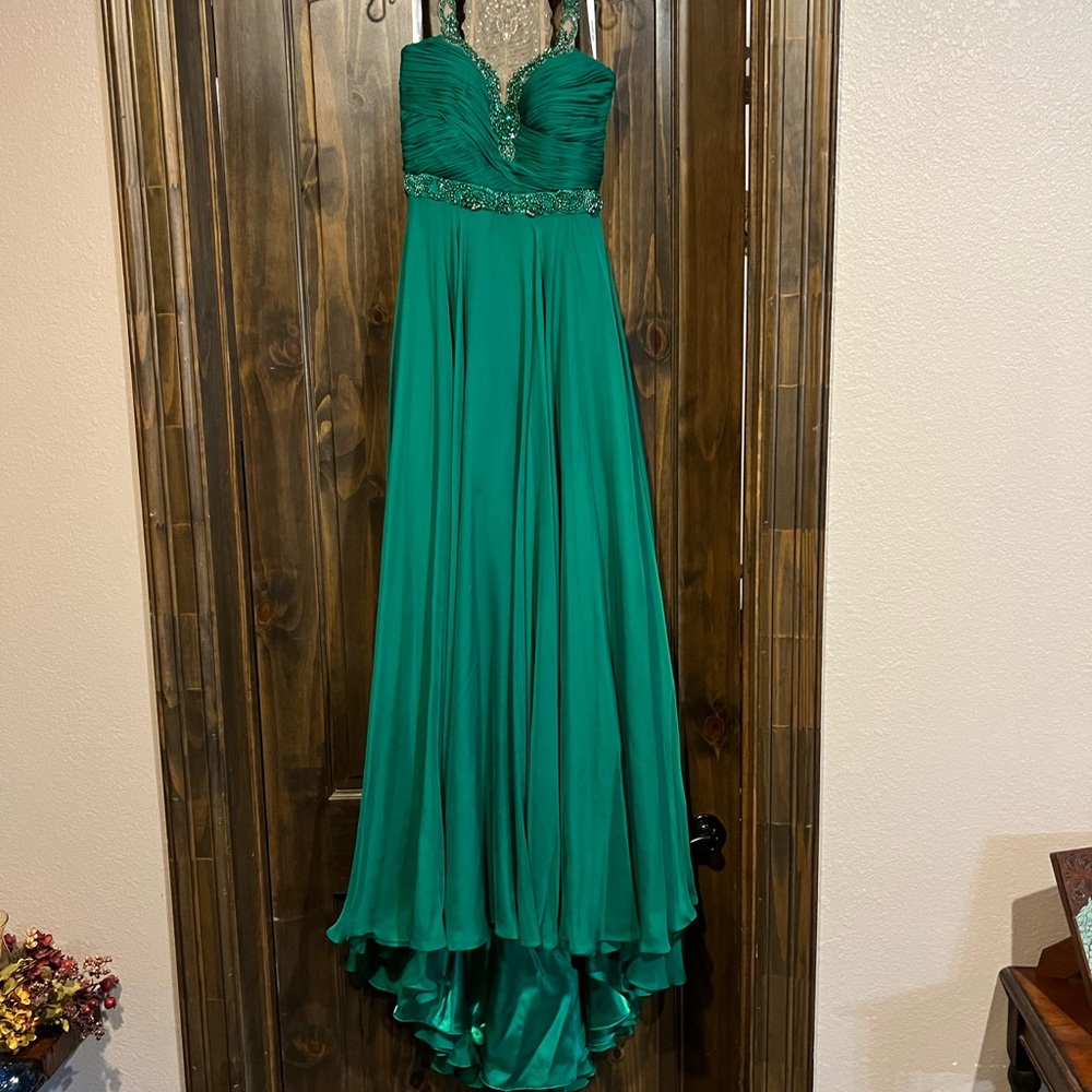 Emerald green Sherri Hill Dress
